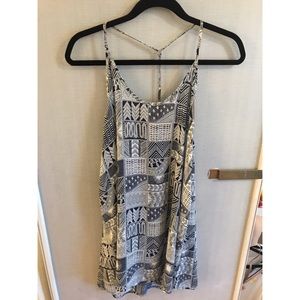 Printed Tank Dress